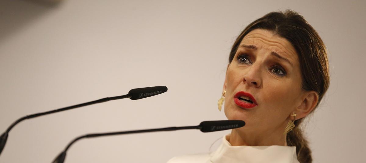 La ministra de Trabajo, Yolanda Díaz.