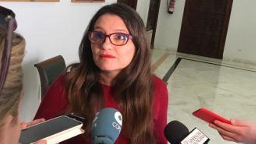 Bronca entre el PP y Mónica Oltra en el Senado por la financiación de Compromís