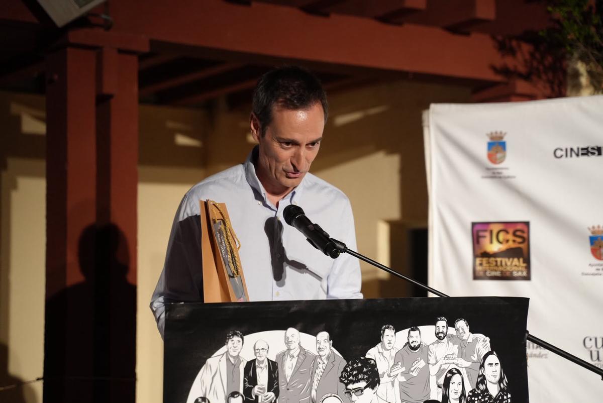 Enrique Vasalo, director de “Guía para circular por las aceras” ganador del Premio del Público