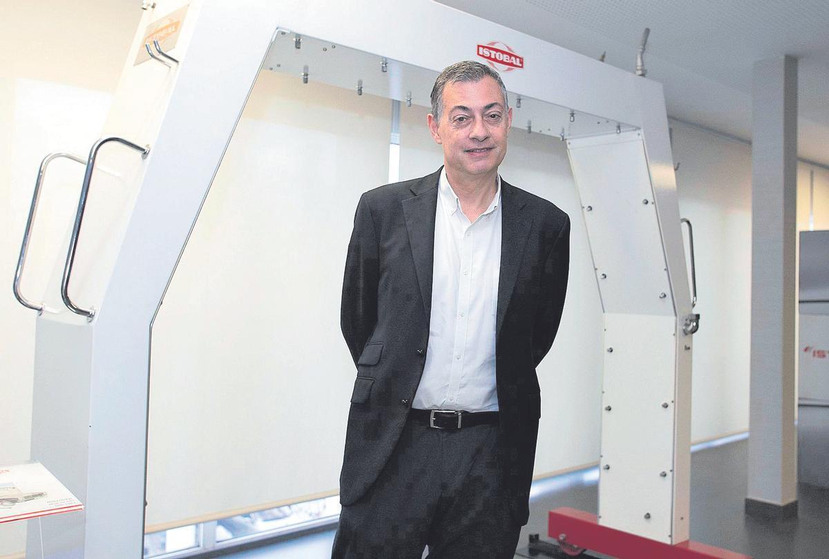 Rafael Tomás, CEO de Istobal, en la sede central de Istobal en l’Alcudia (Valencia).