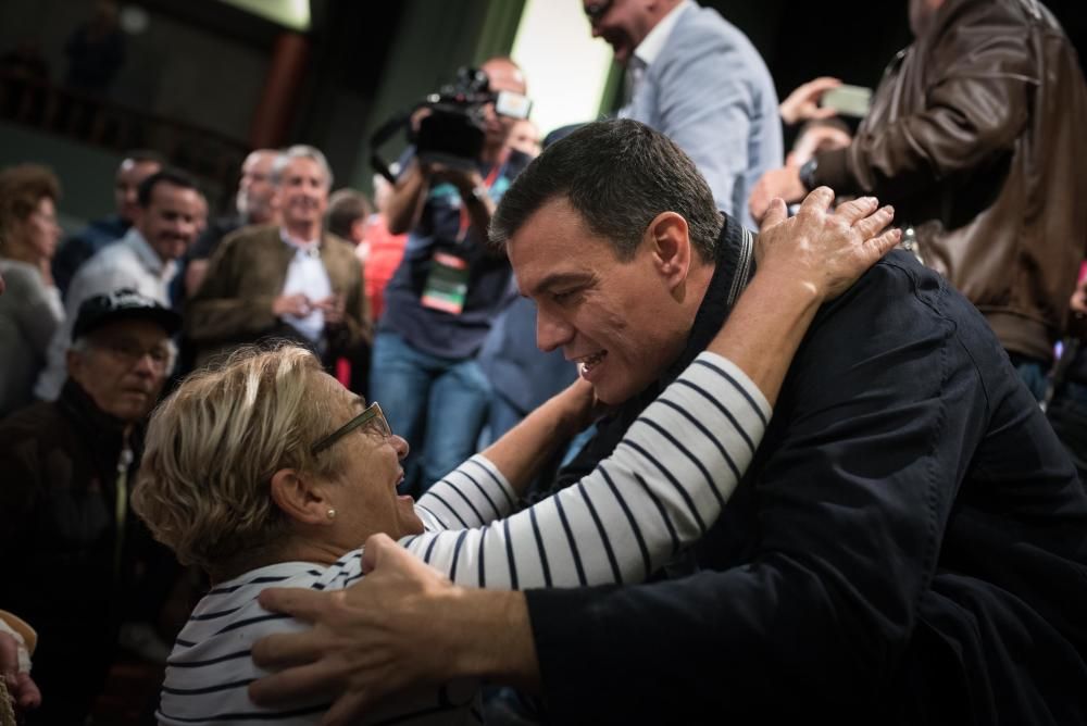 Mitin de Pedro Sánchez en Tenerife