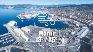 El tiempo en Marín: previsión meteorológica para hoy, domingo 15 de junio
