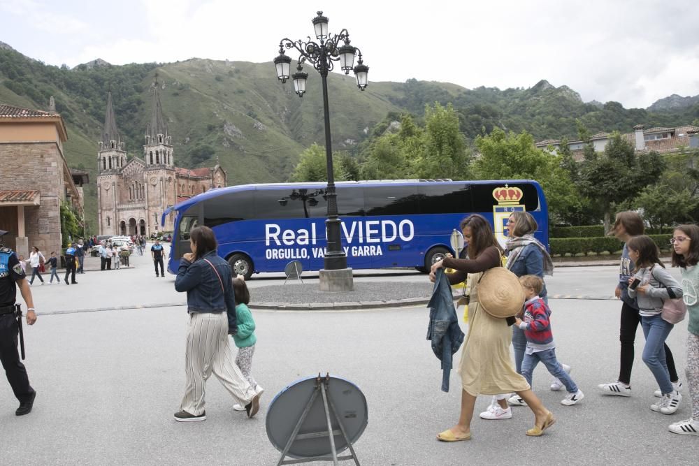 La visita del Oviedo a Covadonga