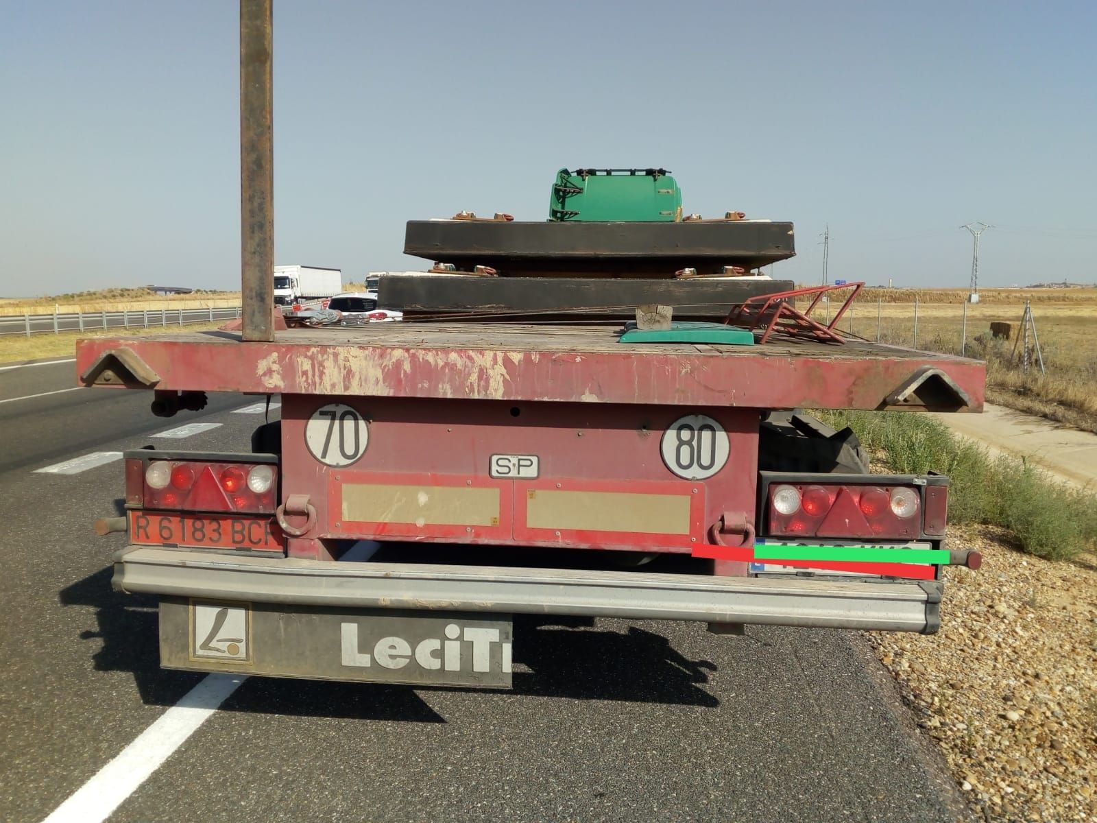 Brutal accidente en la A-6, a la altura de Castrogonzalo