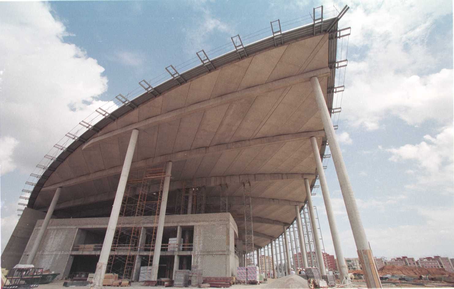 Historia gráfica de València: la construcción del Palacio de Congresos