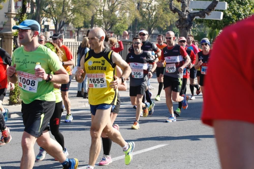 Media Maratón Murcia: Paso por Puente Reina Sofía