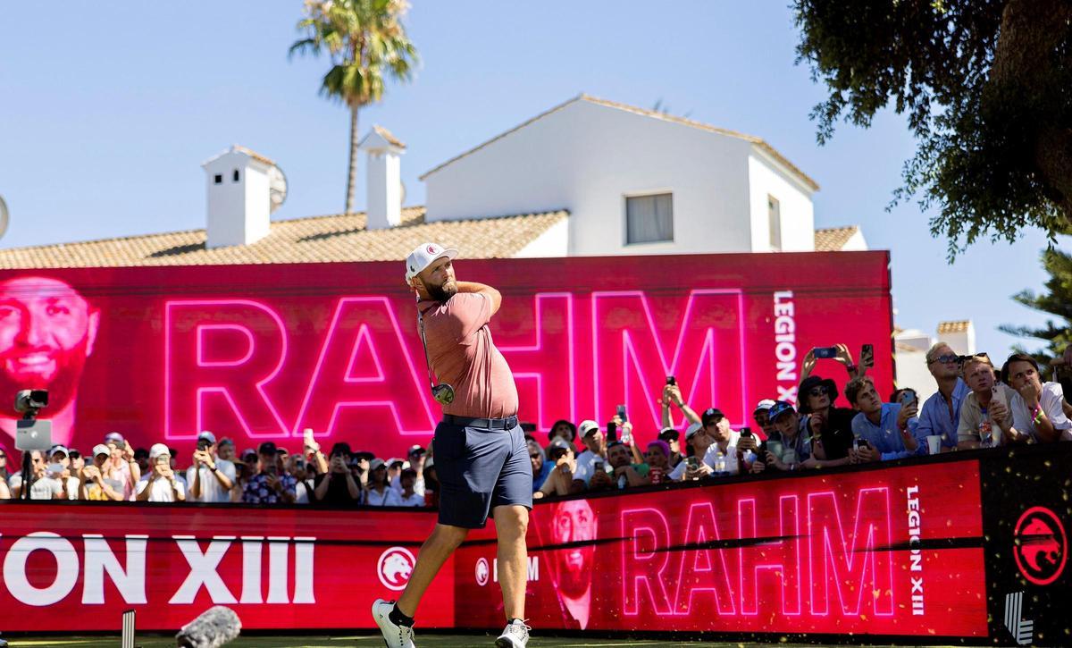 Jon Rahm volvió a llevarse la atención de los aficionados en Valderrama