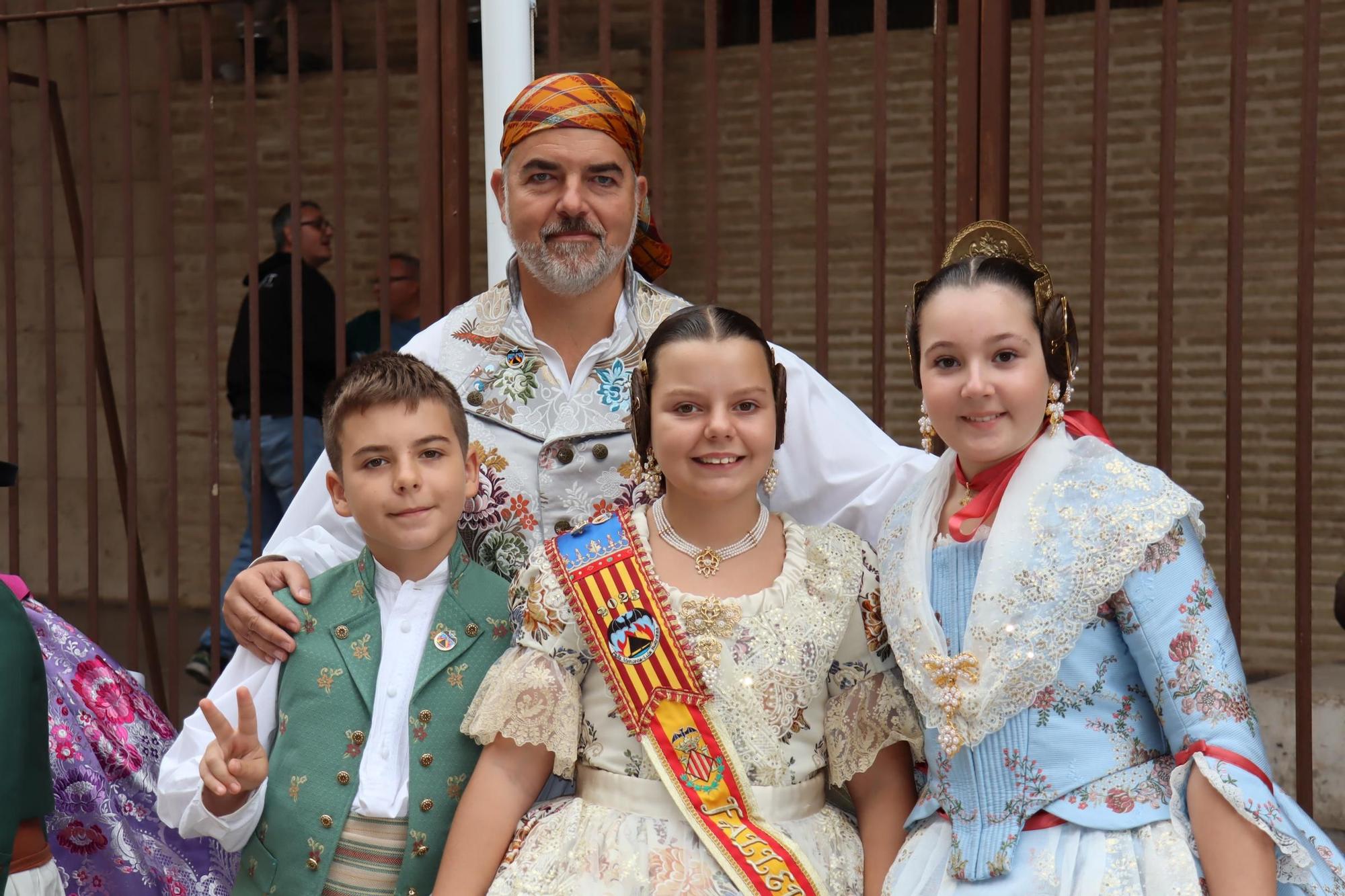 Las comisiones el Marítim, protagonistas en el Homenaje a la Senyera