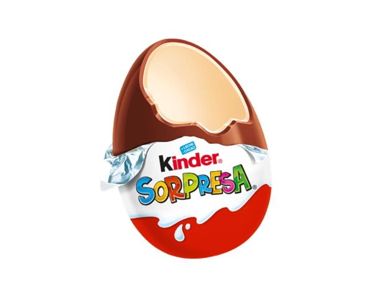 Imagen promocional de un huevo Kinder Sorpresa.