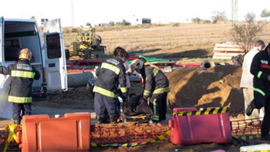 Encuentran en Badajoz a un hombre de 62 años muerto en una zanja