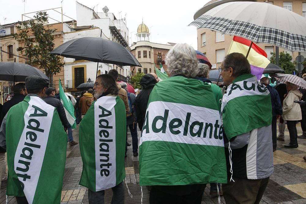 Unas 2.000 personas marchan en Córdoba para que "Andalucía despierte"