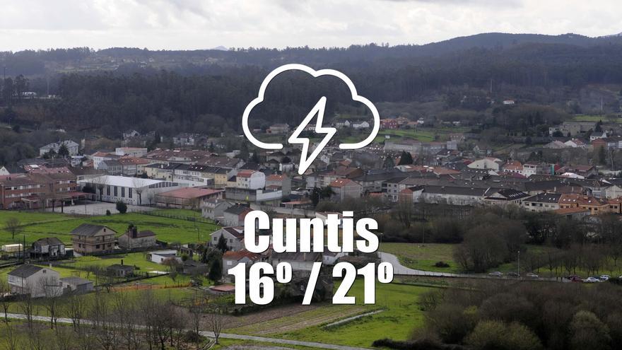 El tiempo en Cuntis: previsión meteorológica para hoy, miércoles 11 de junio