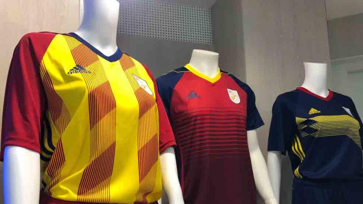 Las nuevas equipaciones para esta temporada de la FCF