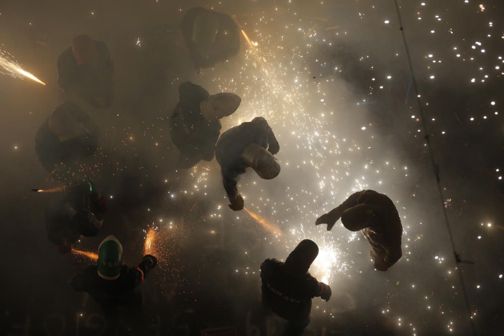 La Cordà de Paterna, en la que se disparan miles de cohetes.