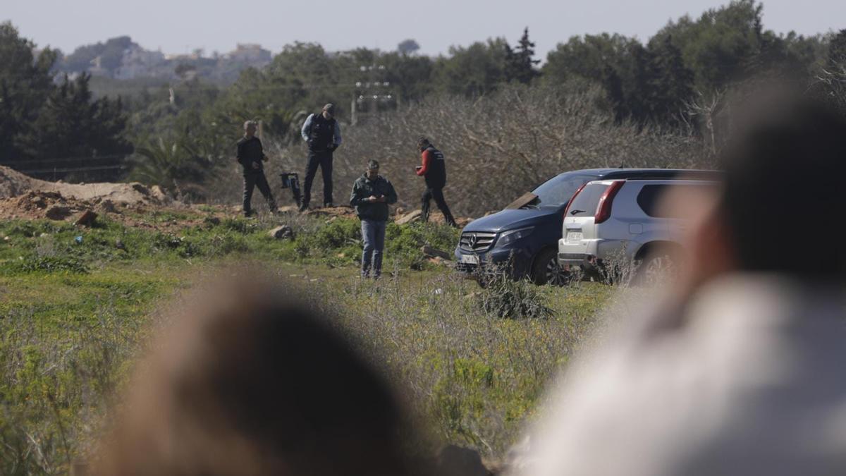 FOTOS: Buscan los restos de Malén Ortiz, la niña desaparecida en Mallorca hace nueve años, en un terreno de Calvià