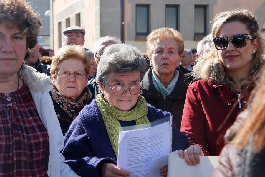 Manifestación en Bermillo por la sanidad