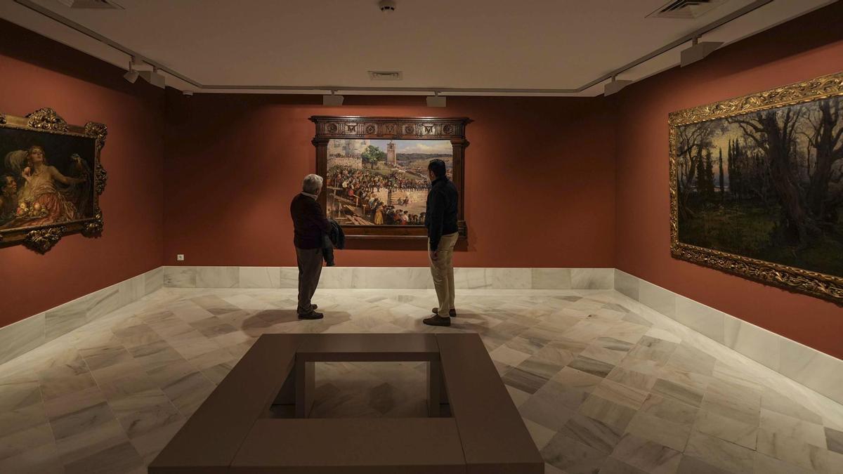 Exposición de José Garnelo y Alda en Montilla.