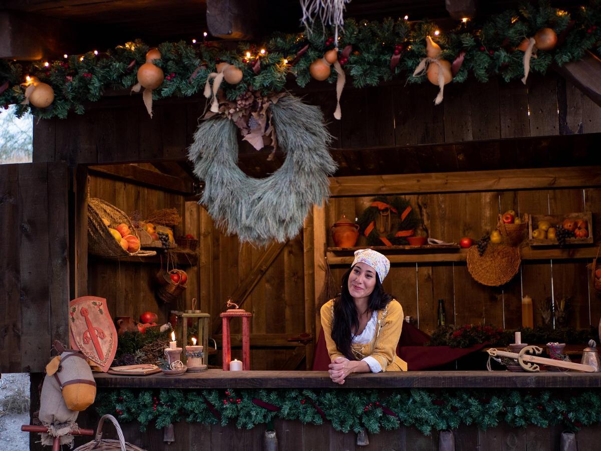 Mercadillo navideño en Puy du Fou