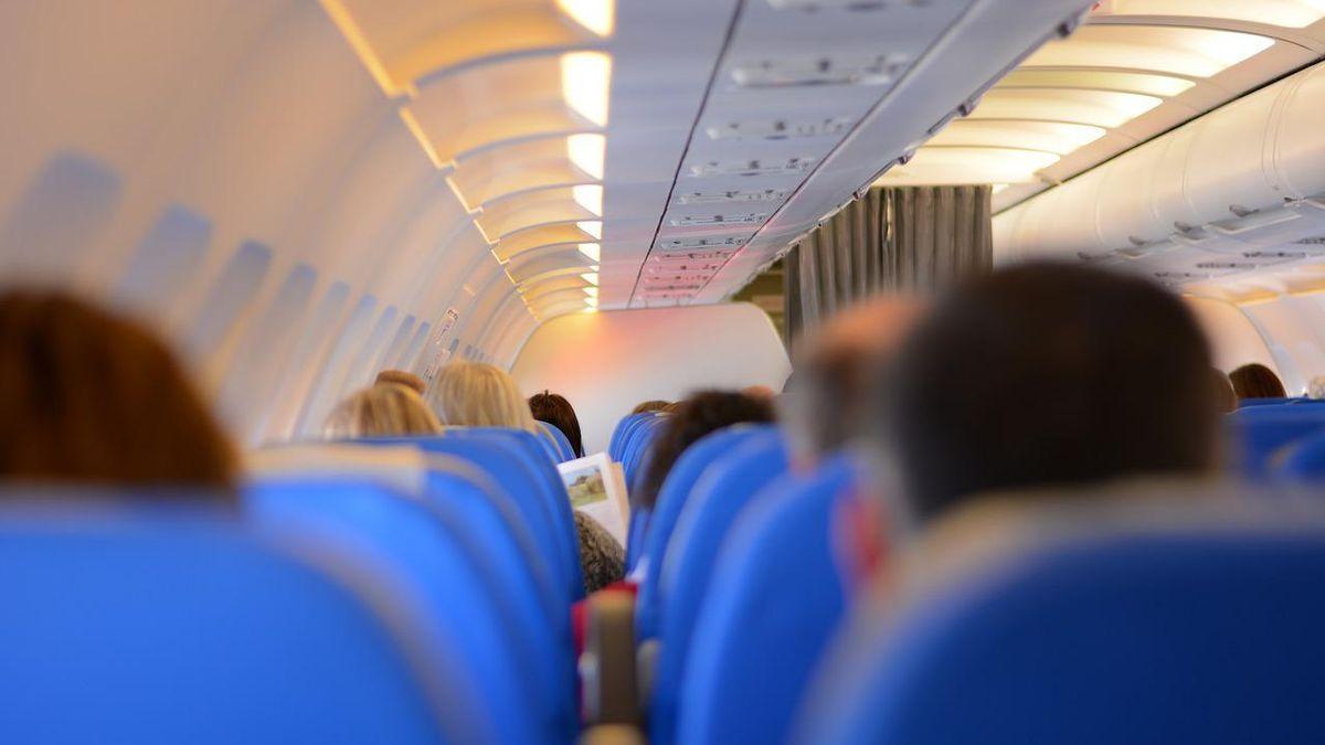 L&#039;interior d&#039;un avió