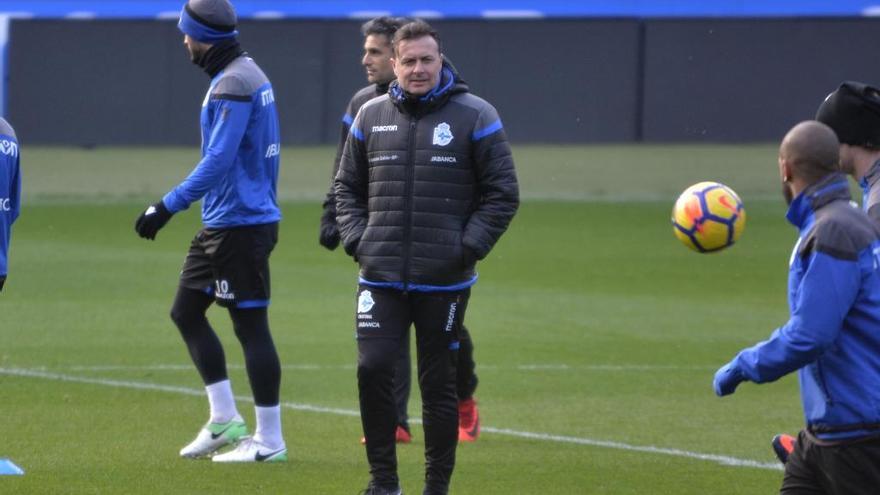 Cristóbal Parralo, hoy en Riazor.