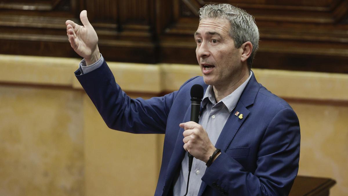 Sesión de control al gobierno catalán en el Parlament