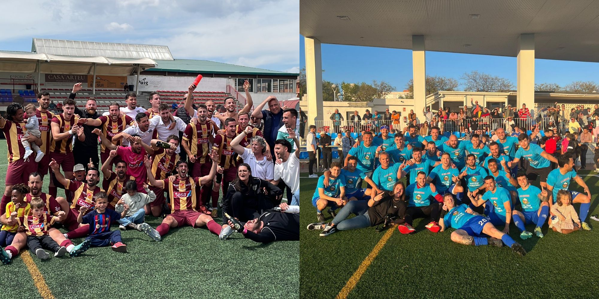 Argentona FC y Canonja CF, primeros equipos en ascender a Primera Catalana