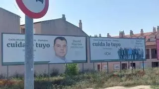 Los carteles electorales del 28M en Zamora: 38 horas de vida