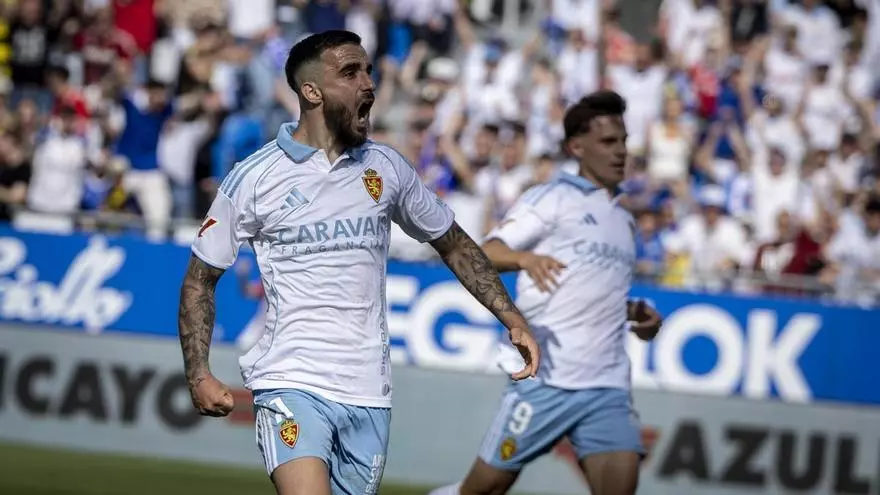 La Segunda se 'rifa' a Rober González tras su buen paso por el Real Zaragoza