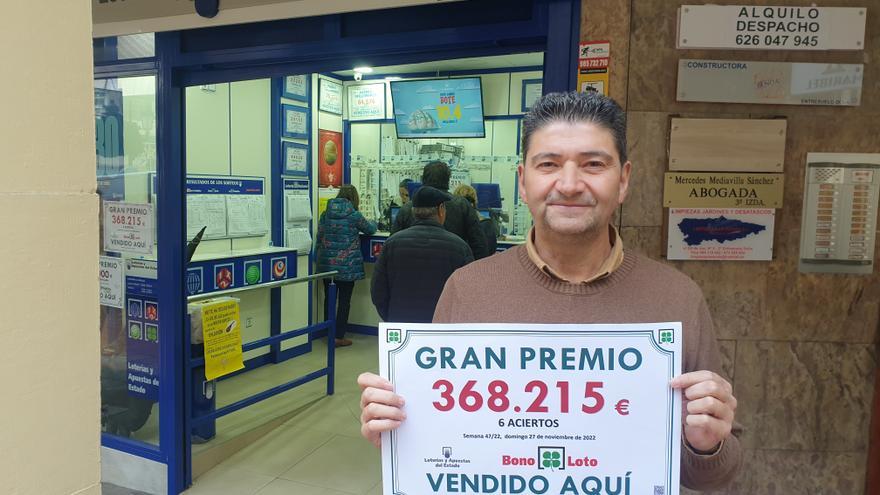 La Bonoloto deja premio en Oviedo: se busca agraciado con 370.000 euros en la zona de Gil de Jaz