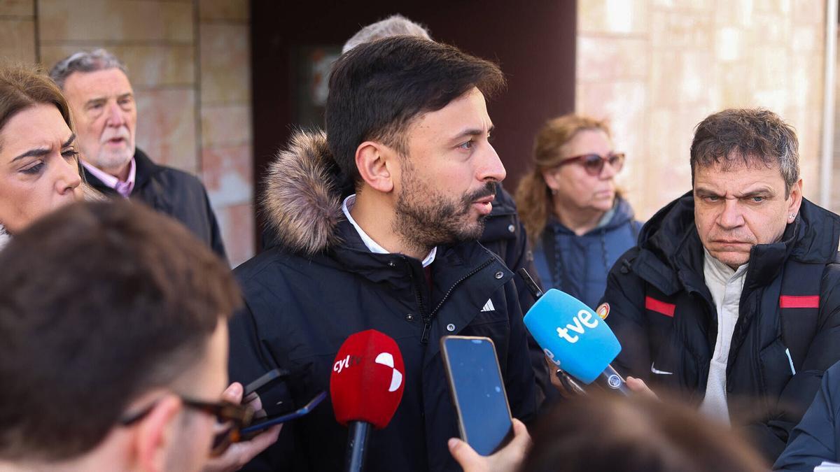 El secretario de Política Municipal del PSOE de Castilla y León, Fran Díaz.