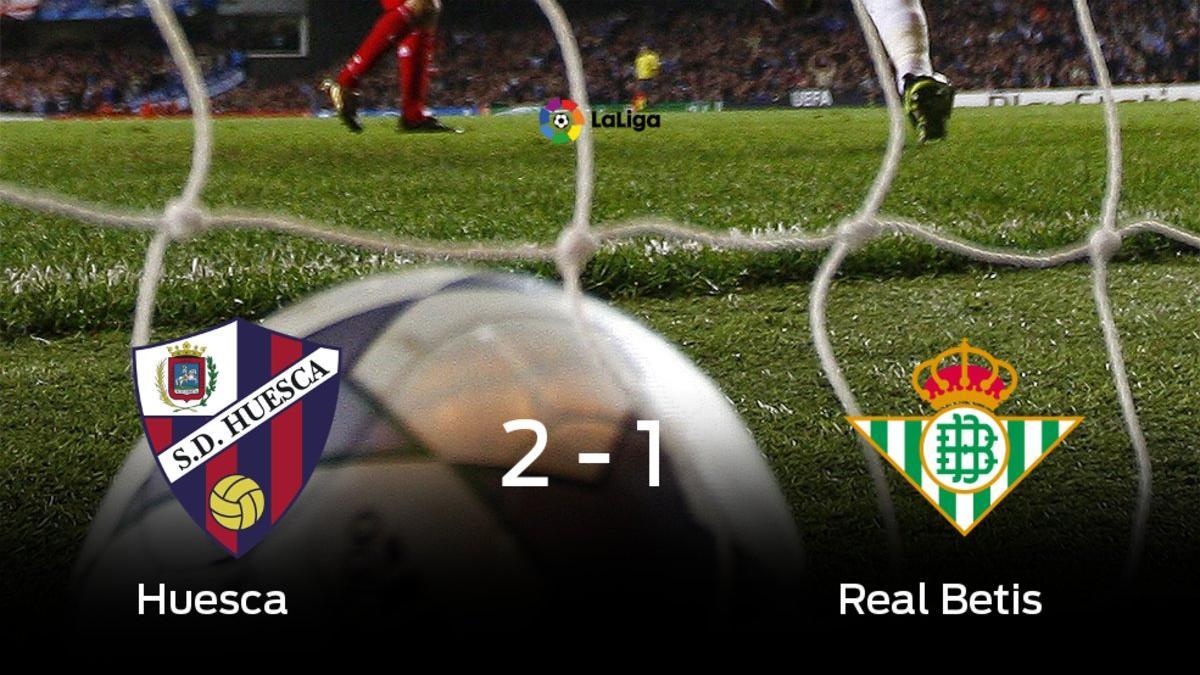 El Huesca se lleva la victoria en su casa frente a el Real Betis