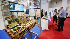 El Ministre de Foment, Íñigo de la Serna, presideix el saló.