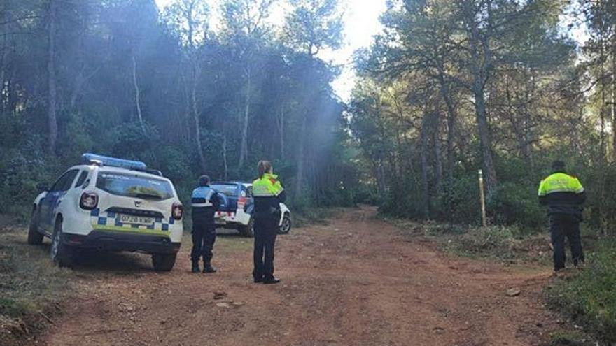 Un control, el  cap de setmana, a Castellví de Rosanes