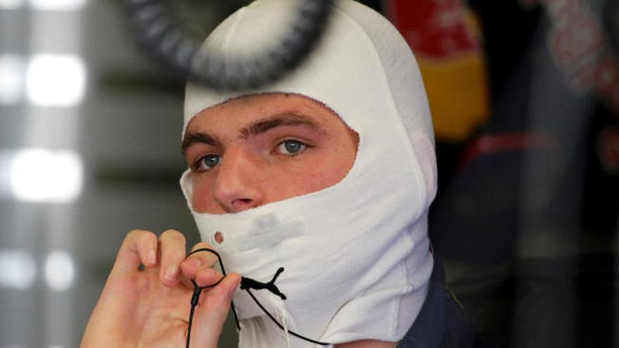 Max Verstappen en Monza.