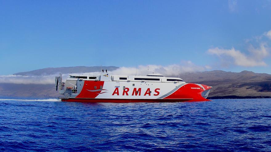 Armas Trasmediterránea refuerza su conexión entre islas con el regreso de sus fast ferries
