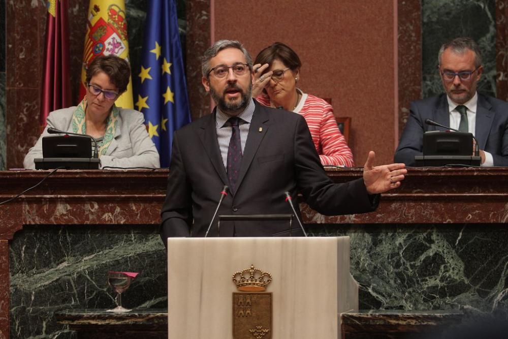 López Miras, presidente electo de la Región de Murcia