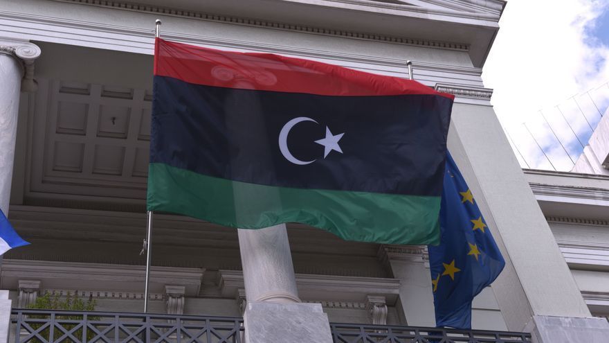 Bandera de Libia.