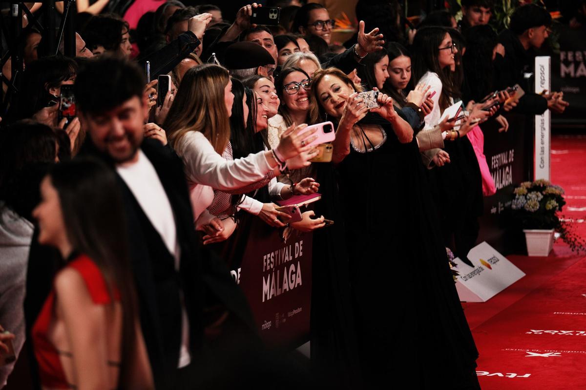 La gala de entrega del Premio Málaga a Rossy de Palma