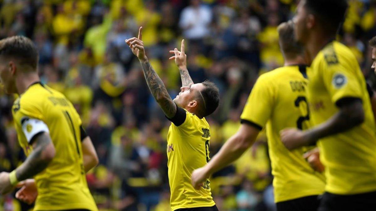 Alcácer es uno de los jugadores más en forma del Borussia Dortmund