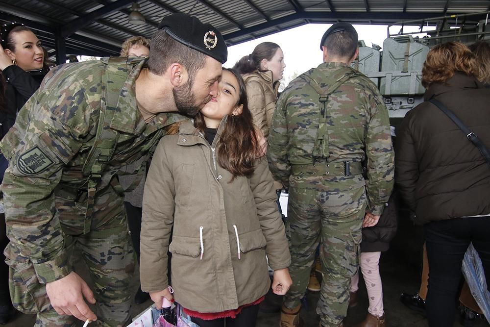 La Brigada despide a los soldados que viajarán a Letonia