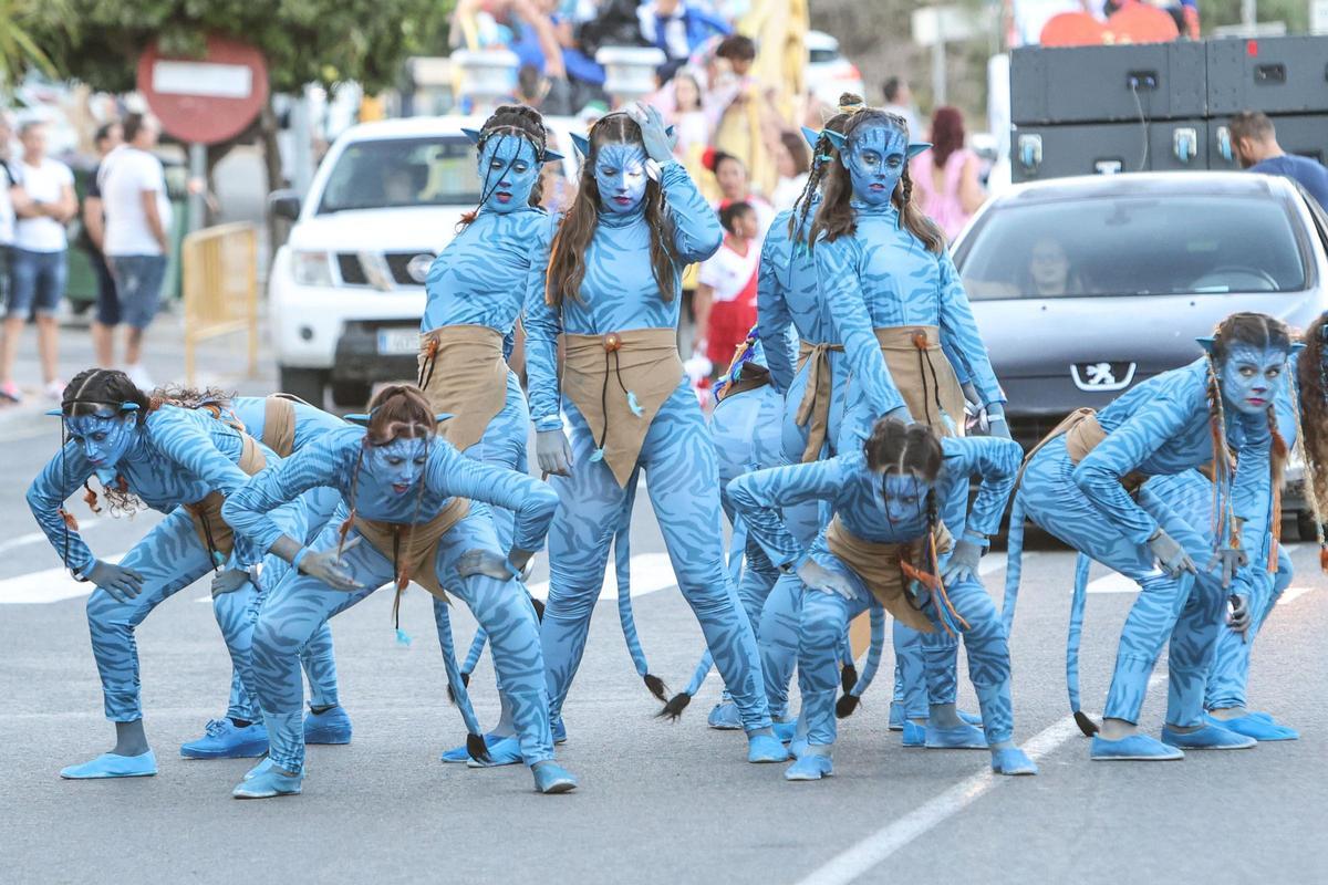 Desfile de Carrozas en San Miguel de Salinas