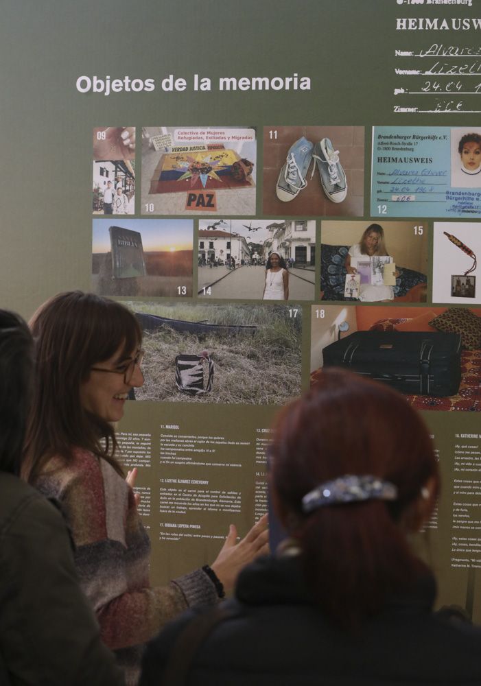 Exposición "Mujeres en el Exilio", en el centro Mario Monreal de Sagunt.