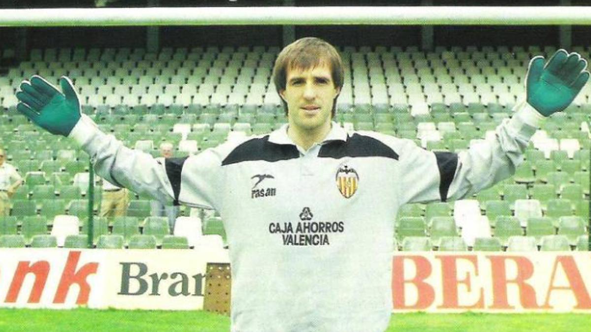 José Manuel Ochotorena, portero del Valencia CF