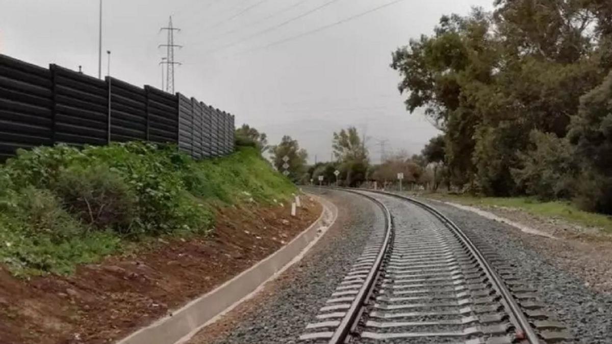 Tramo de la línea ferroviaria Bobadilla-Algeciras