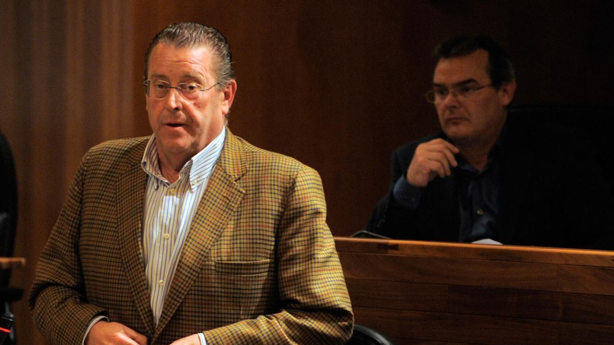 Pelayo Roces durante una comparecencia en la Junta hace unos años.