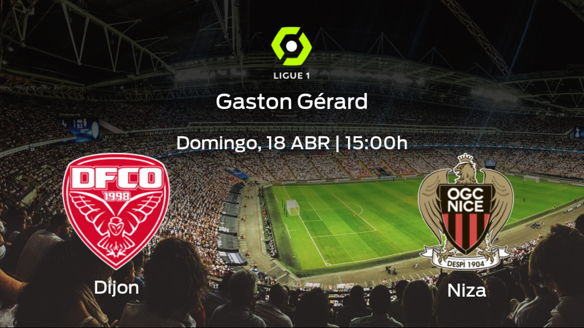 Jornada 33 de la Ligue 1: previa del encuentro Dijon FCO - OGC Niza