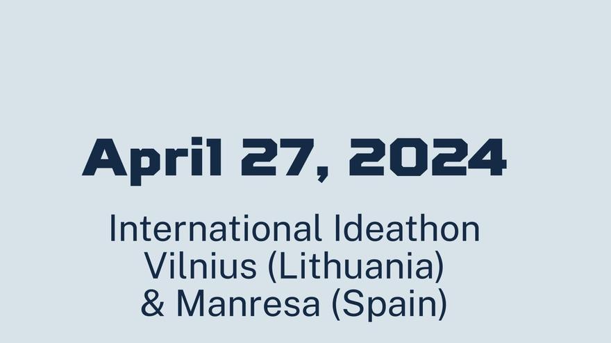 Vídeo promocional de la &#039;hackaton&#039; organitzada aquest dissabte, 27 d&#039;abril, a les universitats de Manresa i de Vilnius