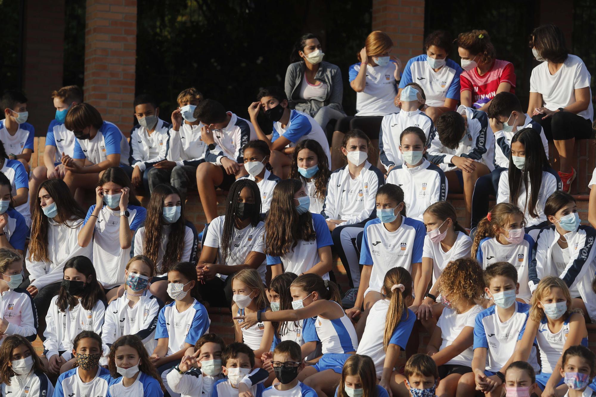 Presentación  de la escuela del Valencia Club Atletismo