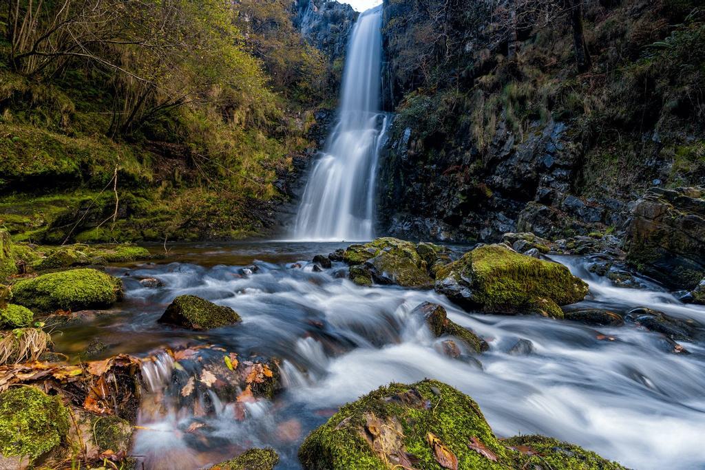Cascada del Cioyo, Castropol, Asturias.