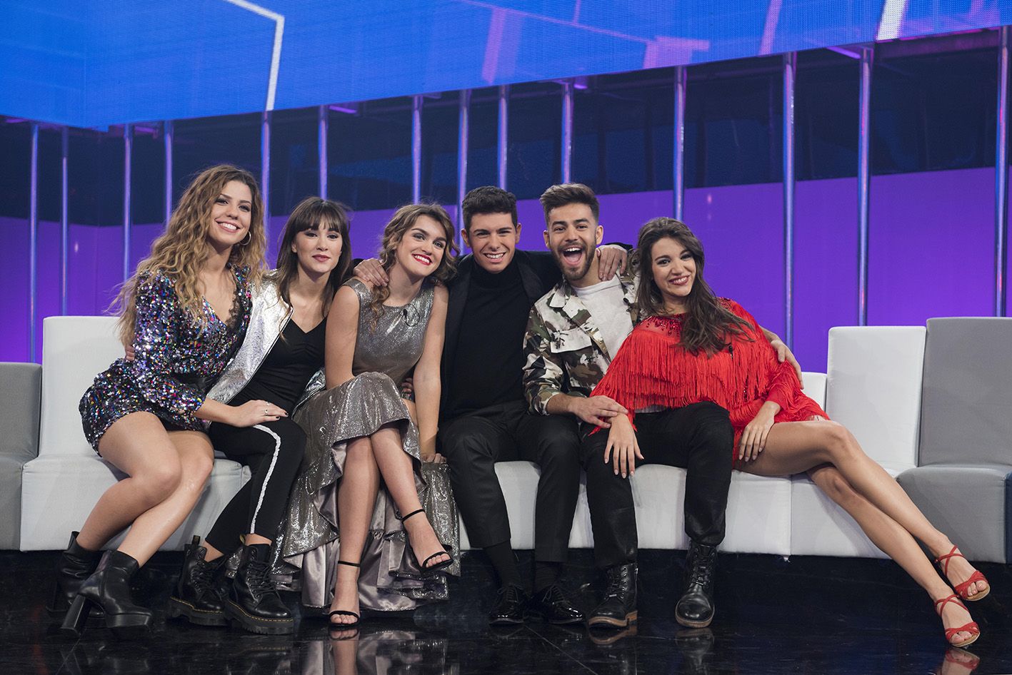 Los finalistas de Operación Triunfo
